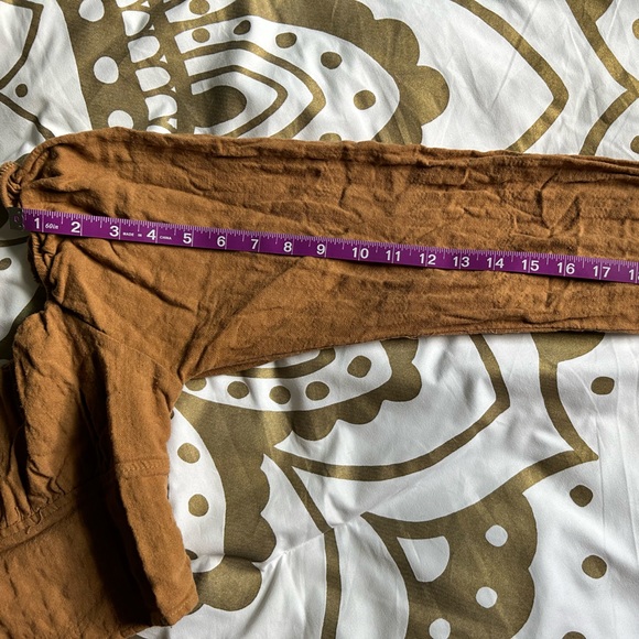 Brown Wild Fable LS Crop Top - Picture 7 of 8